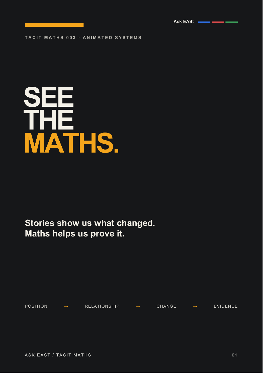 See the Maths flagship cover